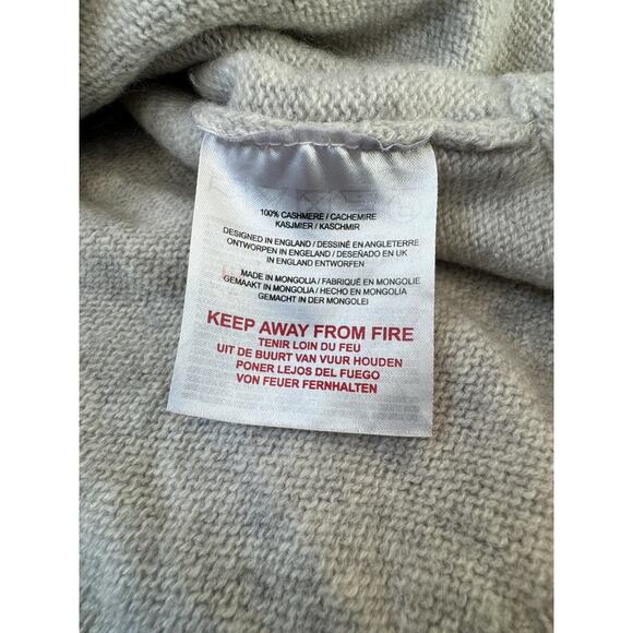 Jumper 1234 Cashmere Sweater Knit Gray Women’s Small - Picture 7 of 9